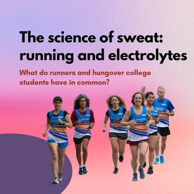 The science of sweat: running and electrolytes