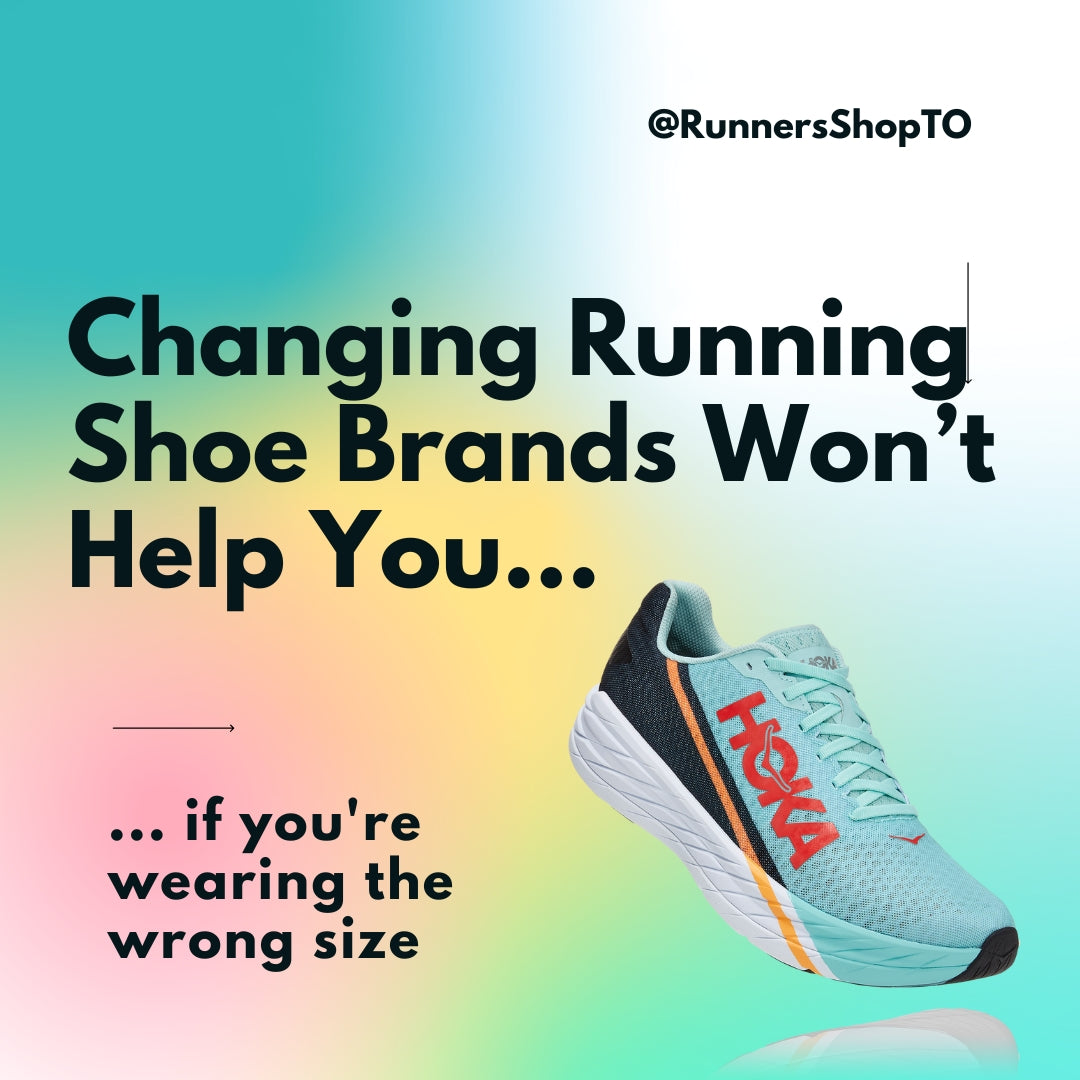 Wearing the wrong running shoes?