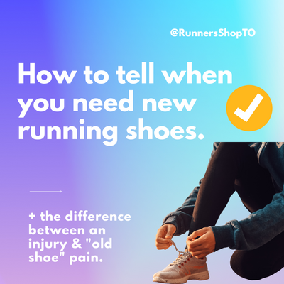 How to tell when you need new running shoes
