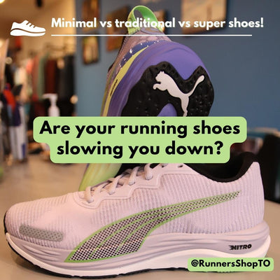 Are your running shoes slowing you down?