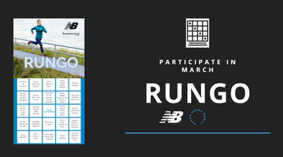 Join us for March Miles and Play New Balance RUNGO