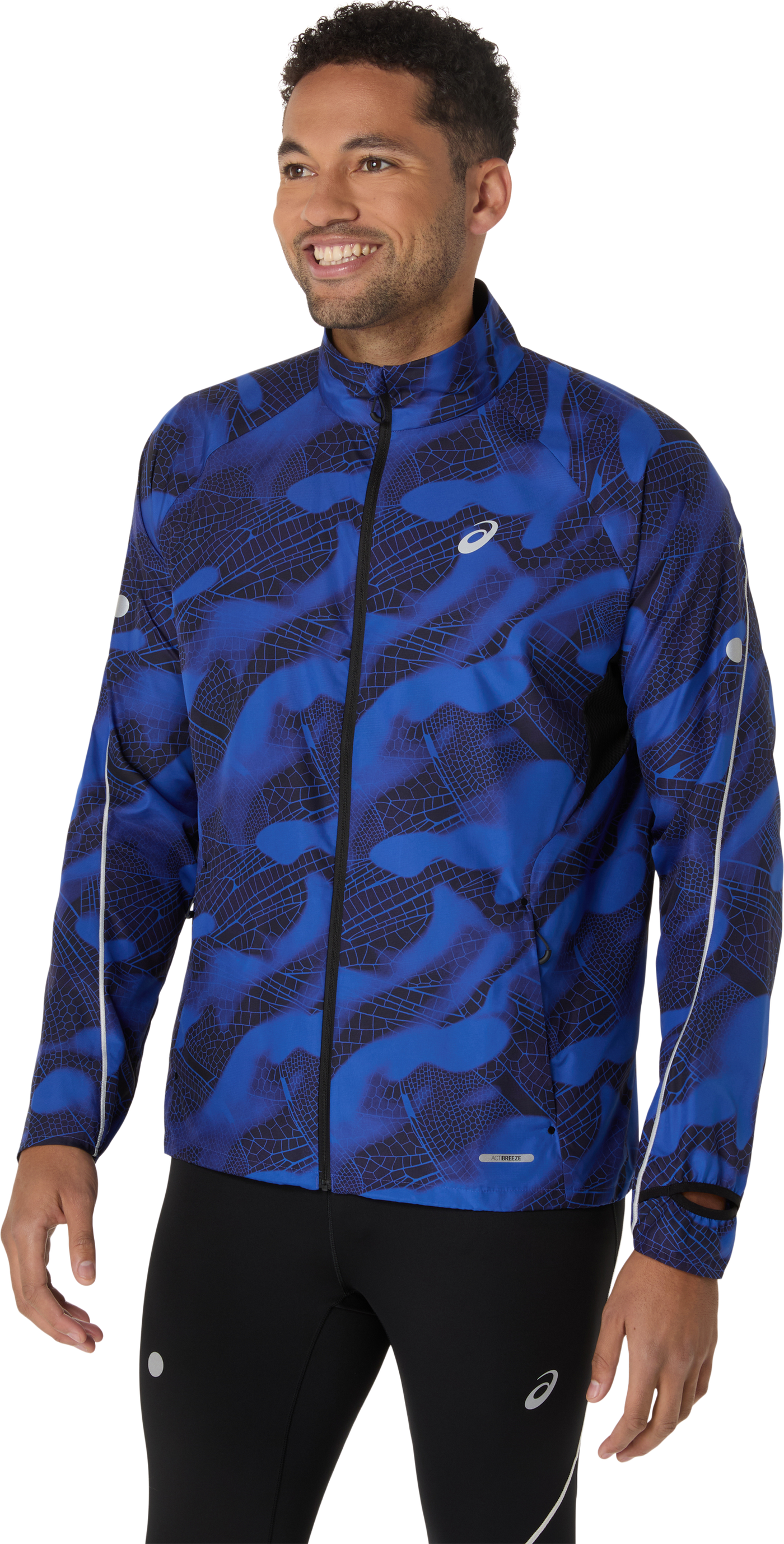 Asics Men's Road Lite-Show Packable Jacket
