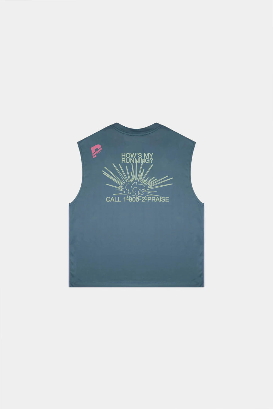 Praise - Unisex Lightweight Cropped Cut Off Running Top - How&