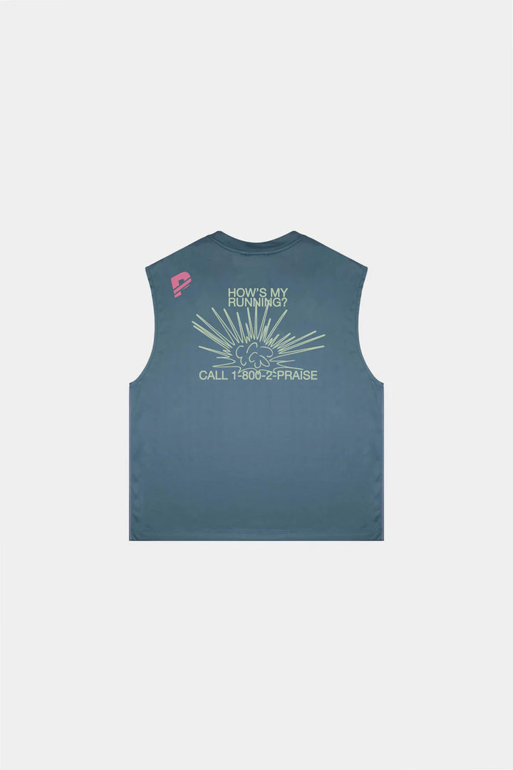 Praise - Unisex Lightweight Cropped Cut Off Running Top - How&
