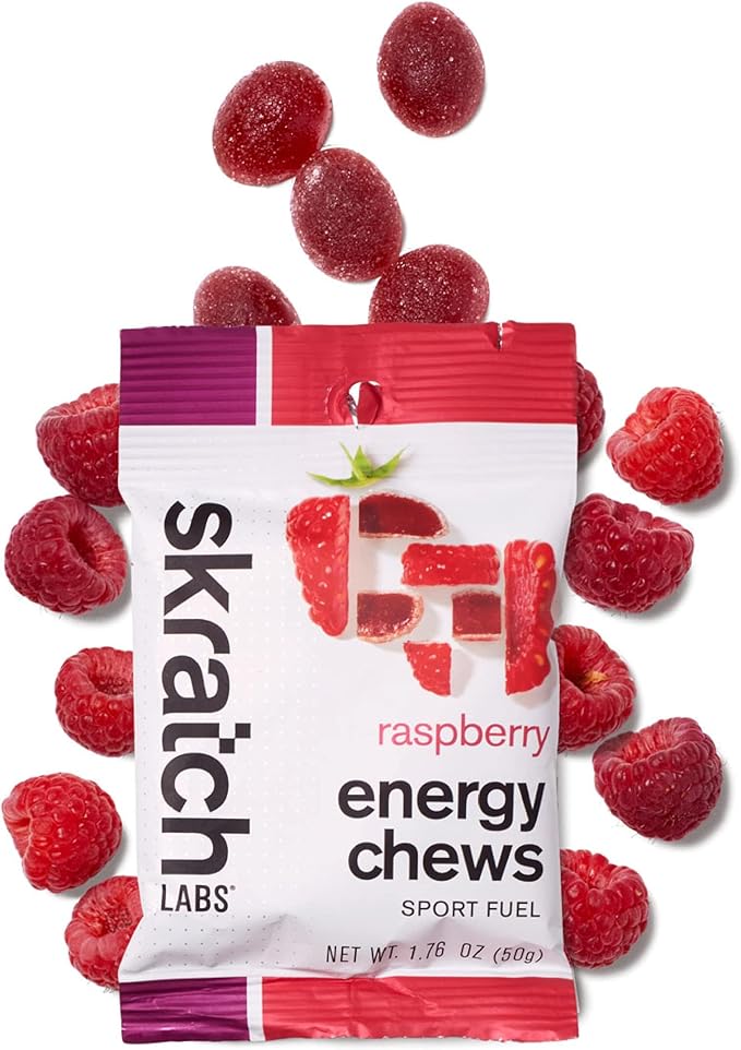 Skratch Labs - Energy Chews - Raspberry