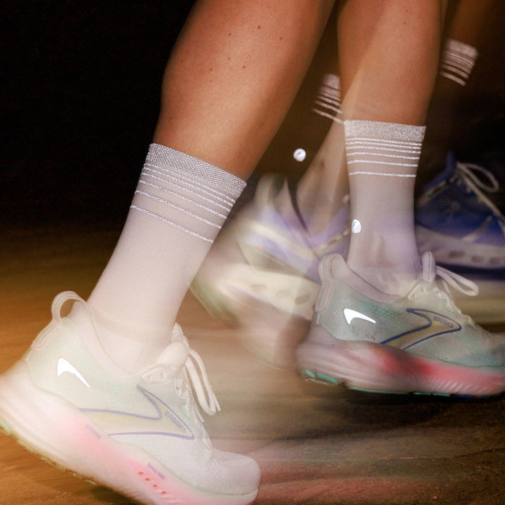 Feetures Elite Light Cushion Mini Crew - Flash!