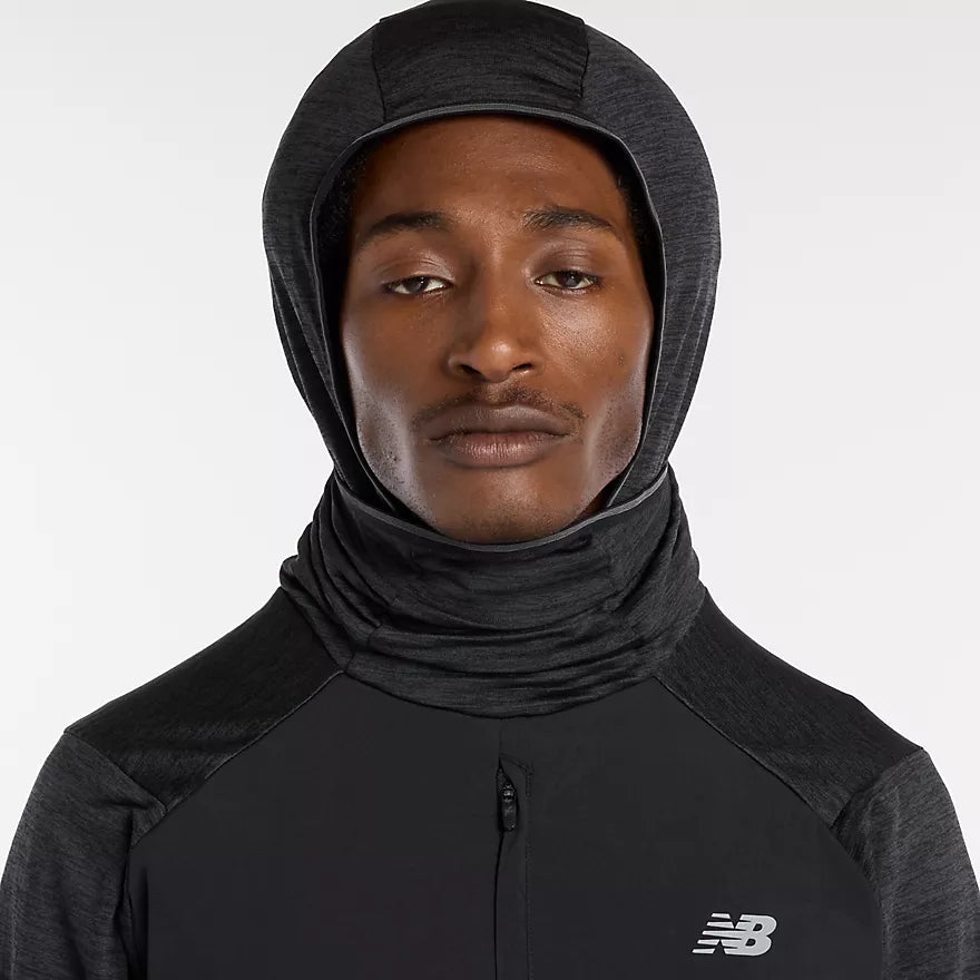 New Balance Men's Heat Grid Balaclava Hoodie