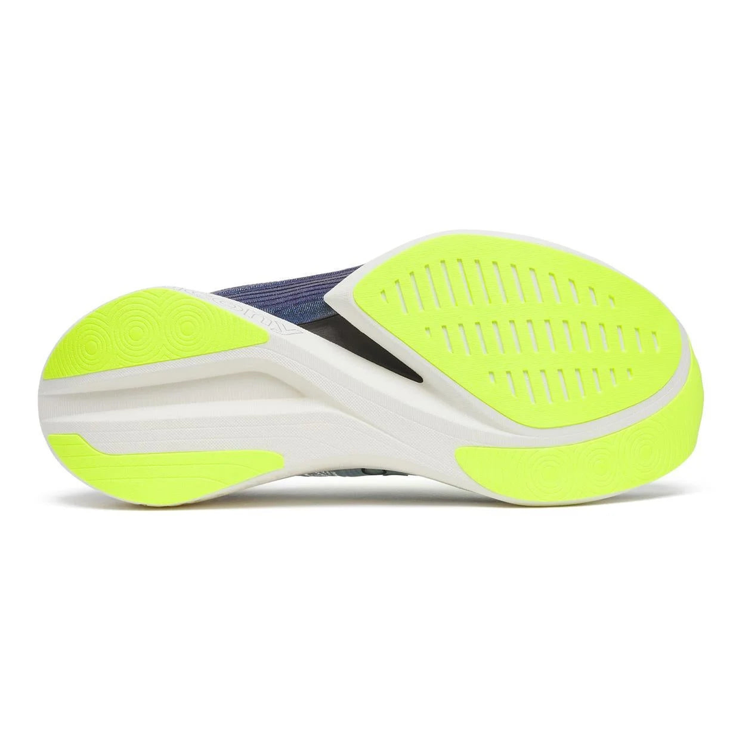 Saucony Endorphin Elite 2 in Airy and Nightsky, right shoe outsole 