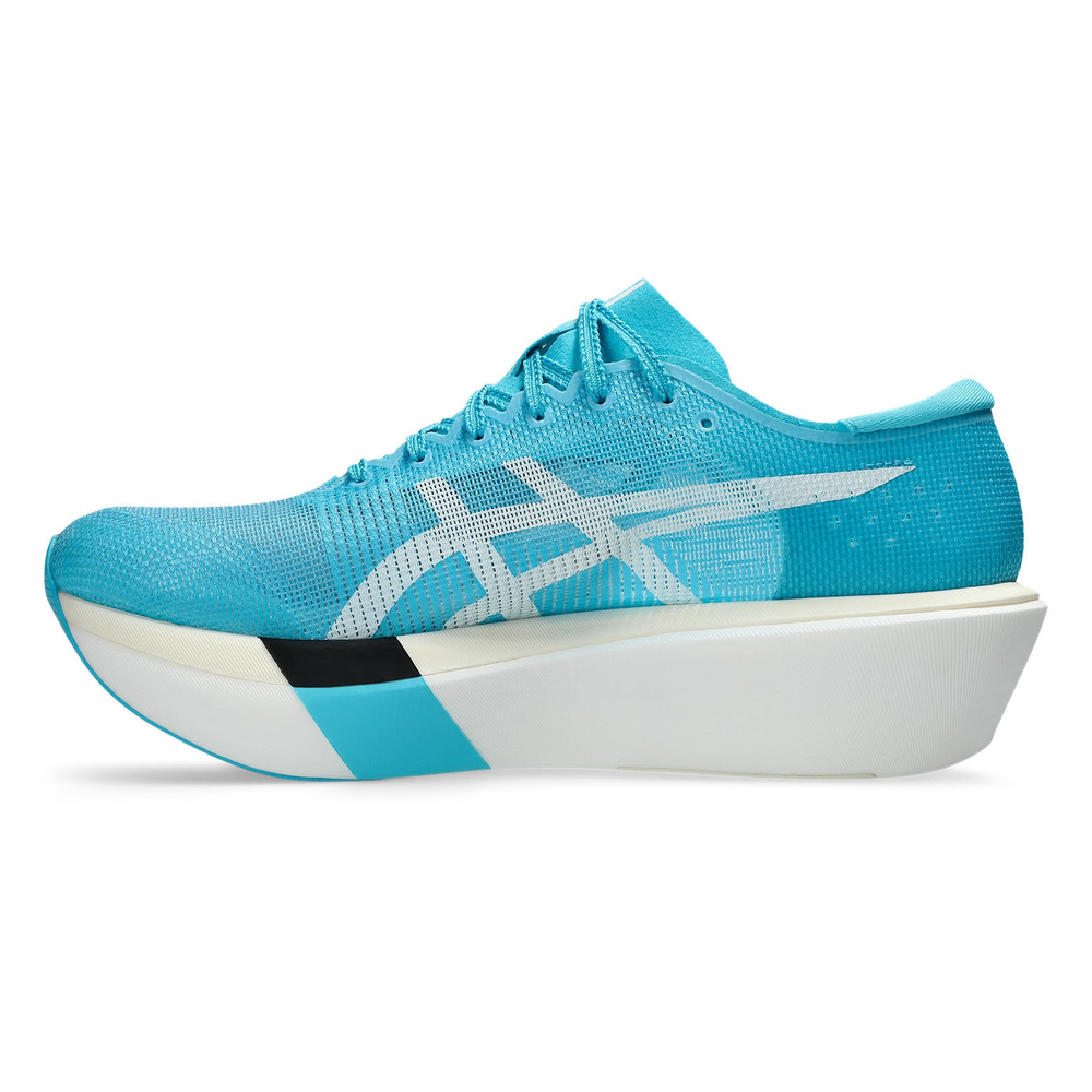 ASICS MetaSpeed Sky Tokyo in Aquarium and White, right shoe inside view #colour_aquarium-white