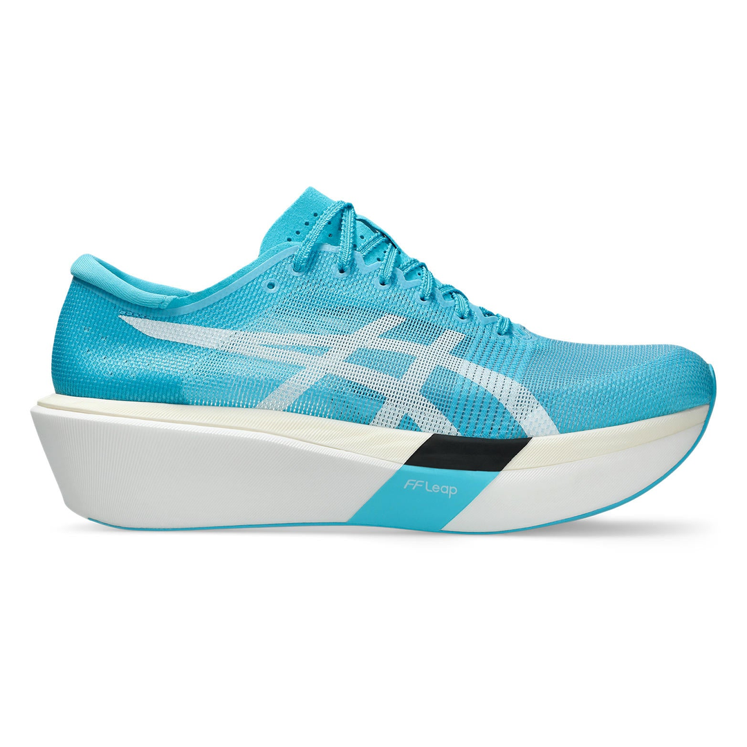 ASICS MetaSpeed Sky Tokyo in Aquarium and White, right shoe outside view #colour_aquarium-white