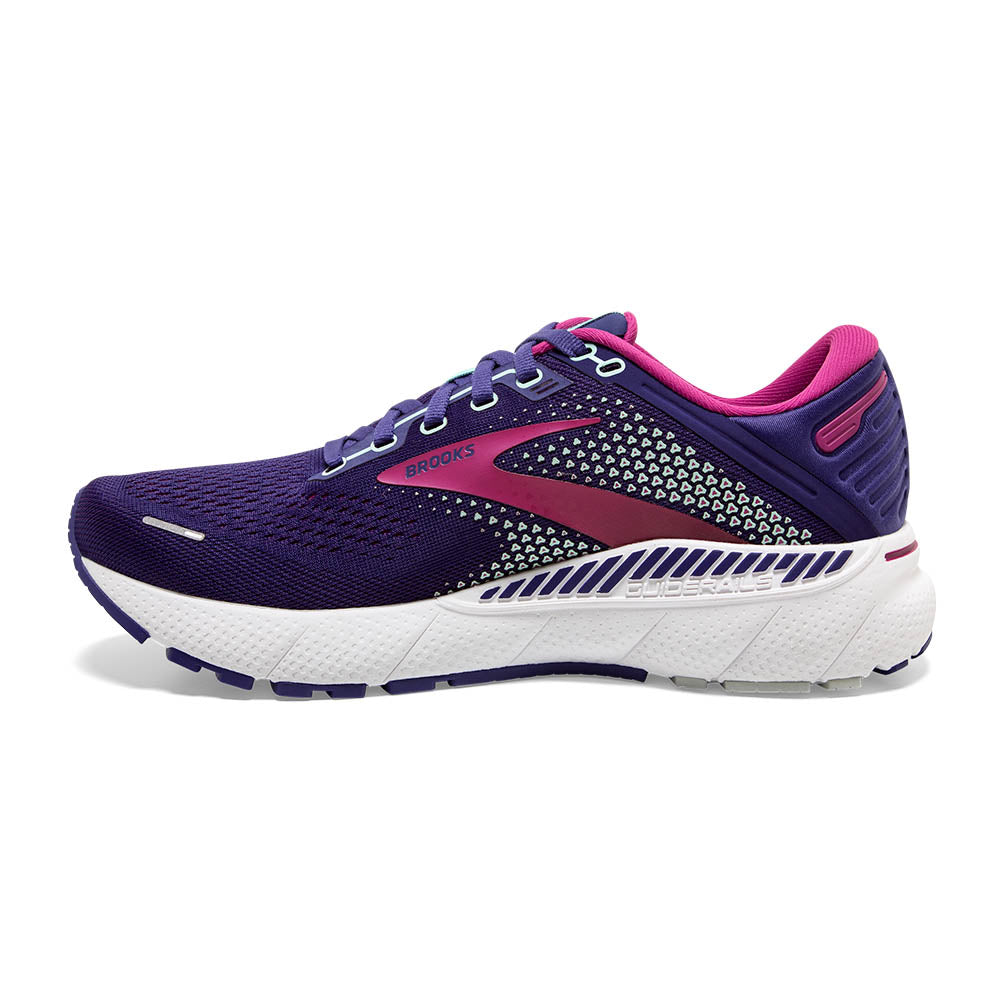 Brooks adrenaline store purple