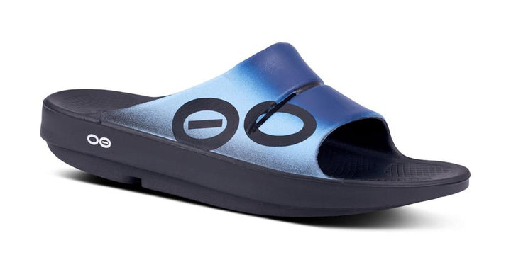 ★2022SS新作★OOFOS★OOAHH SLIDES Women's OOahh Limited Slide Sandal - Neon Berry Breeze – OOFOS