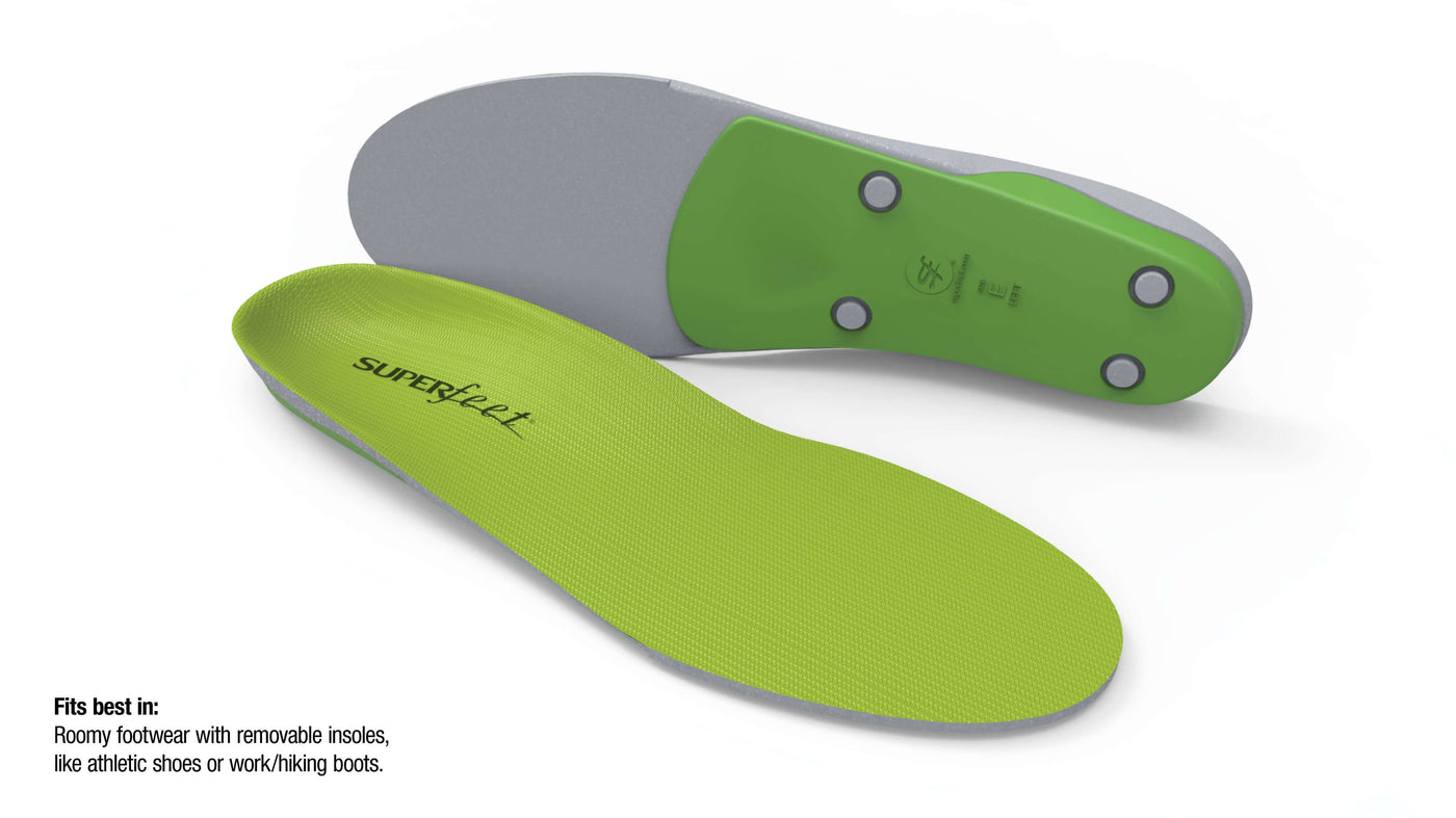 Superfeet Green Insoles - The Runners Shop